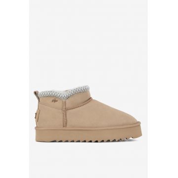 Ghete dama  5905588935186 - Piele intoarsa - Bej
