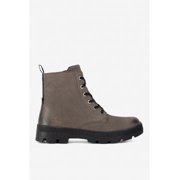 Ghete dama  5905588936602 - Piele naturala - Gri