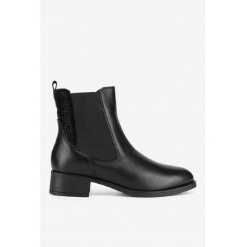 Ghete dama  5905588936961 - Piele naturala - Negru