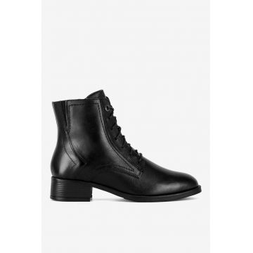 Ghete dama  5905588937036 - Piele naturala - Negru