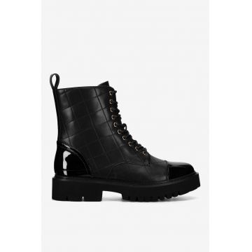 Ghete dama  5905588955986 - Piele naturala - Negru
