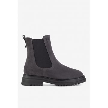 Ghete dama  5905588961192 - Piele intoarsa - Gri