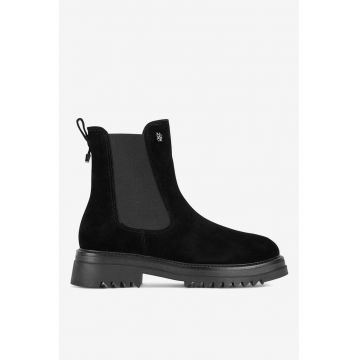 Ghete dama  5905588961208 - Piele intoarsa - Negru