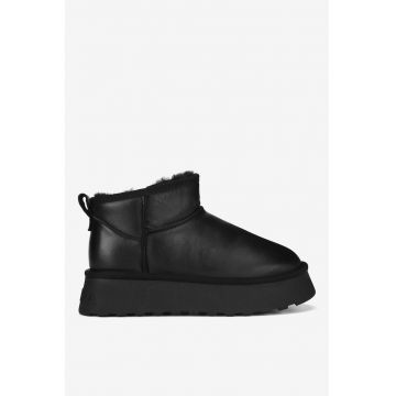 Ghete dama  5905588985143 - Piele naturala - Negru