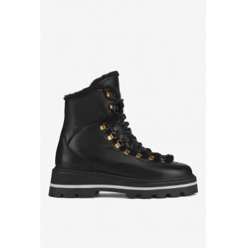 Ghete dama  5905588991038 - Piele naturala - Negru