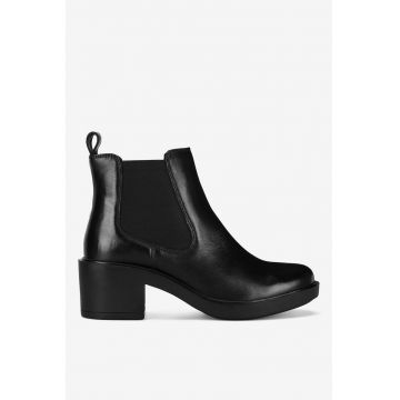 Ghete dama  5905588993681 - Piele naturala - Negru
