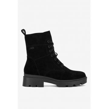 Ghete dama  5905588994695 - Piele intoarsa - Negru