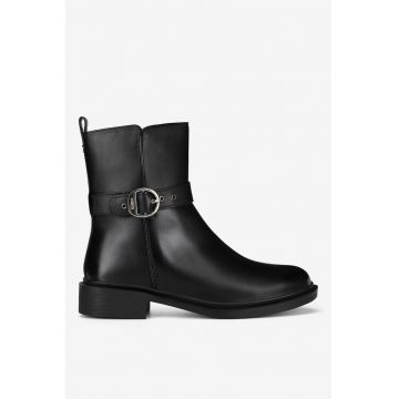 Ghete dama  5905588995296 - Piele naturala - Negru