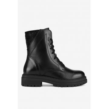 Ghete dama  5905588995364 - Piele naturala - Negru