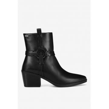 Ghete dama  5905588995500 - Piele naturala - Negru