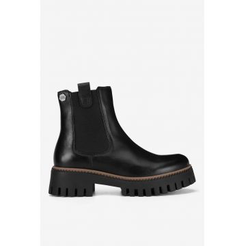 Ghete dama  5905588997917 - Piele naturala - Negru