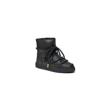 Ghete fete  303122256 - Piele ecologica - 34 EU - Negru