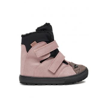 Ghete fete  304294303 - Piele naturala - Roz