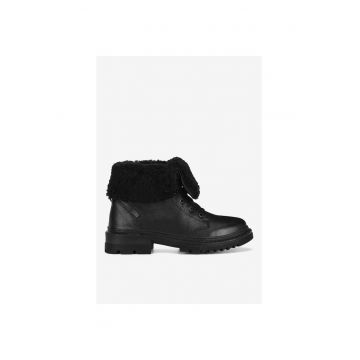 Ghete fete  5905588884712 - Piele naturala - 32 EU - Negru