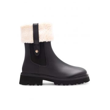 Botine dama -  590558810133837 - Piele naturala - Negru
