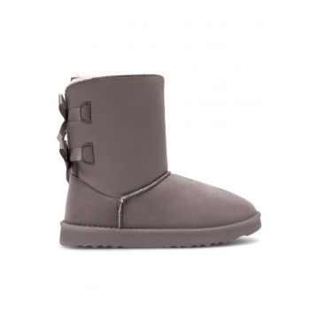 Botine dama -  590558812724636 - Piele ecologica - Gri