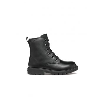Cizme fete  303949976 - Piele naturala - Negru - Negru