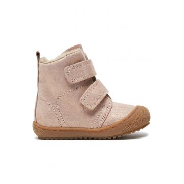 Cizme fete  304675638 - Piele naturala - Roz