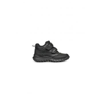 Ghete baieti  303950132 - Piele ecologica - 24 EU - Negru