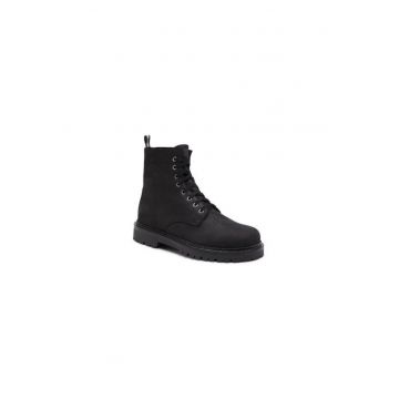 Ghete barbati  303115333 - Piele naturala - 41 EU - Negru