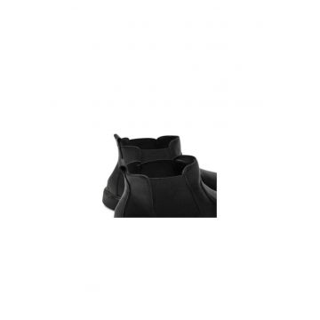 Ghete barbati  304530401 - Piele naturala - Negru