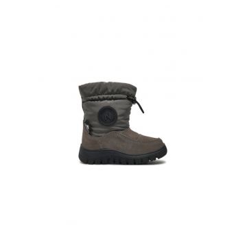 Ghete copii  304675775 - Piele naturala - Gri