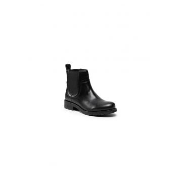 Ghete dama  208162562 - Piele naturala - Negru