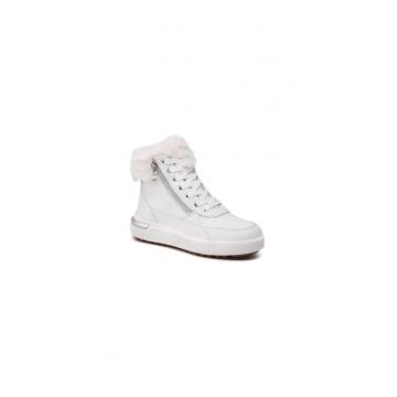 Ghete dama  300194072 - Piele naturala - Alb