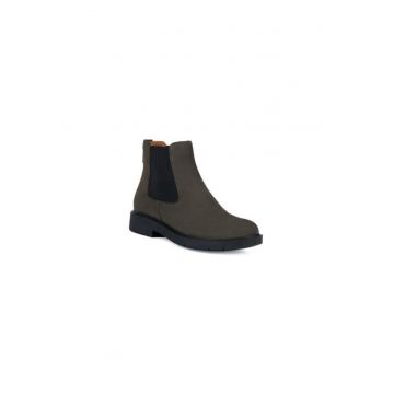 Ghete dama  302496242 - Piele naturala - Gri
