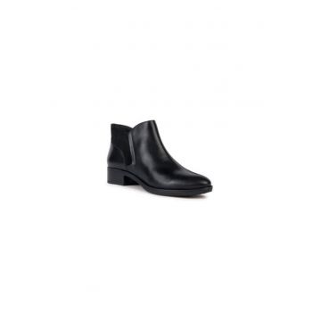 Ghete dama  302555581 - Piele naturala - Negru