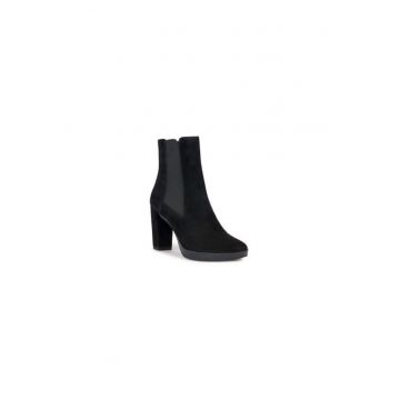 Ghete dama  302894949 - Piele naturala - Negru