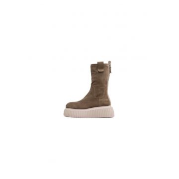 Ghete dama  303007515 - Piele naturala - 41 EU - Maro
