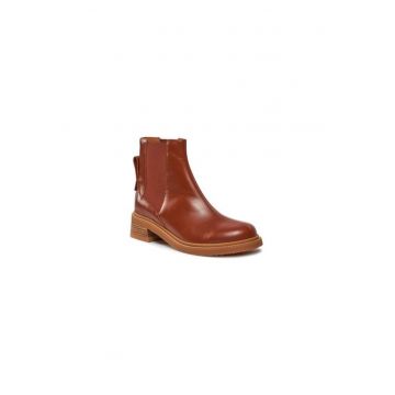 Ghete dama  303022921 - Piele naturala - Maro