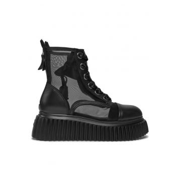 Ghete dama  303581893 - Sintetic - Negru