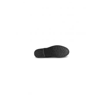 Ghete dama  303949044 - Piele naturala - 37 EU - Negru