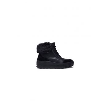 Ghete dama  304065279 - Piele naturala - Negru