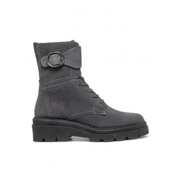 Ghete dama  304066771 - Piele naturala - 41 EU - Gri