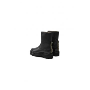 Ghete dama  304249501 - Piele naturala - Negru