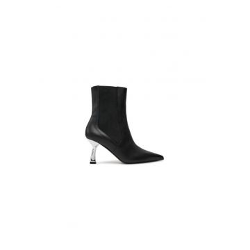 Ghete dama  304383373 - Piele naturala - Negru
