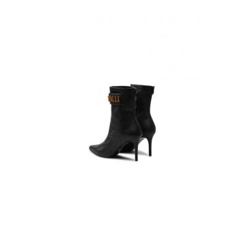 Ghete dama  304386770 - Piele naturala - 36 EU - Negru