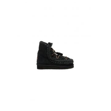 Ghete dama  304507731 - Piele naturala - 37 EU - Negru