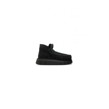 Ghete dama  304507892 - Piele naturala - Negru