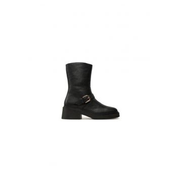 Ghete dama  304508165 - Piele naturala - Negru