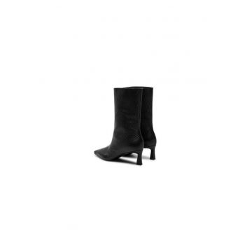 Ghete dama  304508189 - Piele naturala - 38 EU - Negru