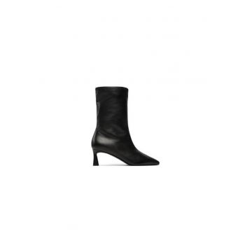 Ghete dama  304508196 - Piele naturala - Negru
