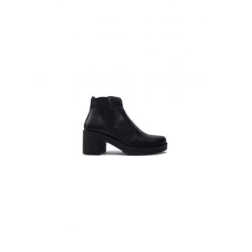 Ghete dama  304531224 - Piele naturala - Negru