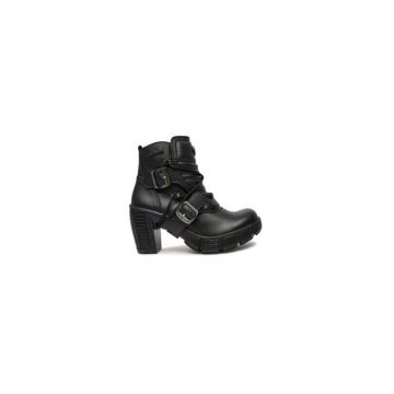 Ghete dama  304874598 - Piele ecologica - Negru