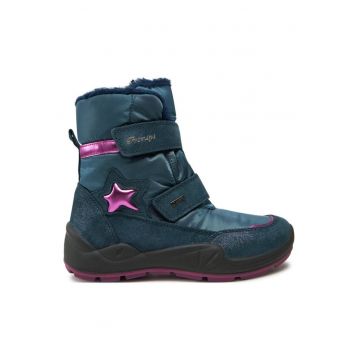 Ghete dama  304997662 - Piele naturala - 38 EU - Albastru