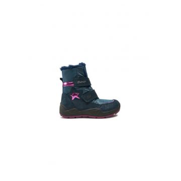 Ghete dama  304997686 - Piele naturala - 35 EU - Albastru