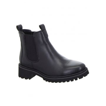 Ghete dama  piele naturala - negru
